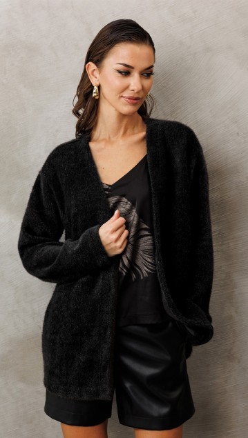 BUTER Кардиган 3197 Черный фото 5