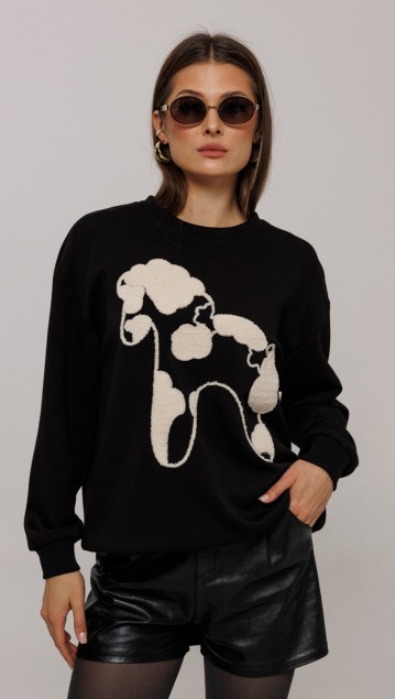 BUTER Джемпер 3212 Черный 