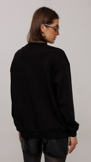 BUTER Джемпер 3212 Черный фото 5