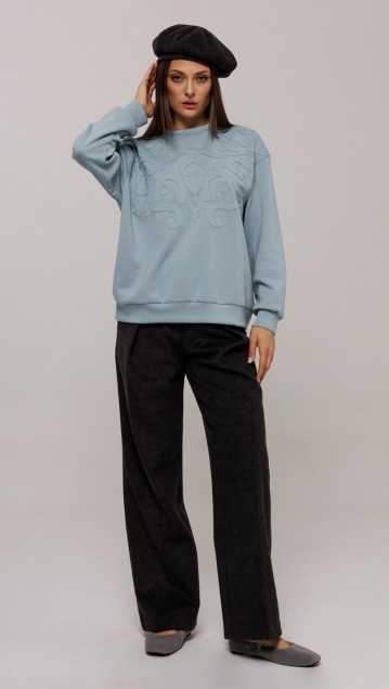 BUTER Джемпер 3214 Голубой фото 3