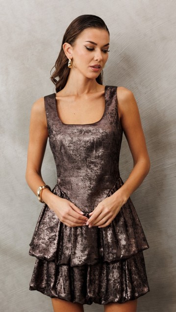 BUTER Блузка 3225 Бронзовый перламутр фото 5