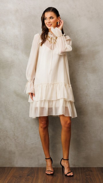 BUTER Платье 3226 Сливочный 