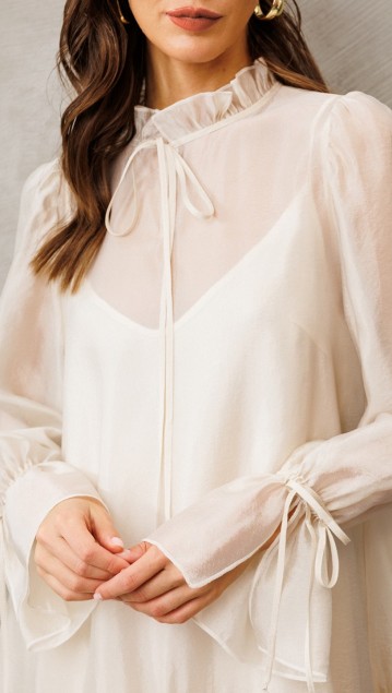 BUTER Платье 3226 Сливочный фото 5