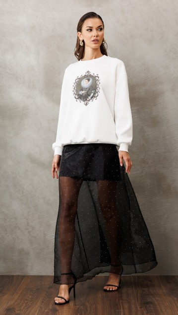 BUTER Юбка 3228 Черный фото 3