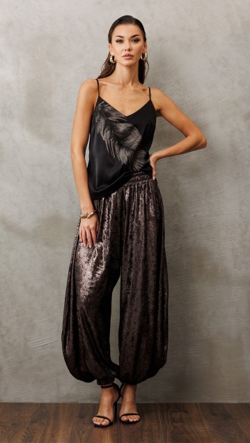 BUTER Брюки 3229 Бронзовый перламутр 