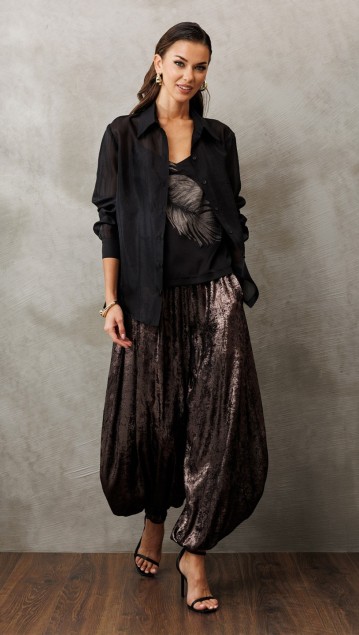 BUTER Блузка 3230 Черный фото 6