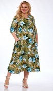 celentano Платье 5000-2 оливковый фото 3