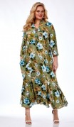 celentano Платье 5001-1 оливковый фото 3