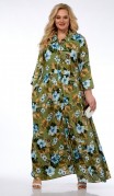 celentano Платье 5005-1 оливковый фото 2