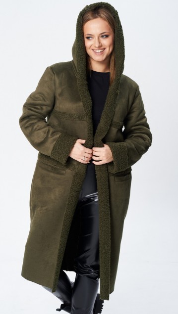 DIAMANT Пальто 1939 Олива фото 2