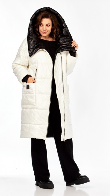 DIAMANT Пальто 2129 Экри фото 4