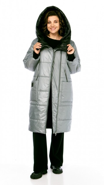 DIAMANT Пальто 2129 Серый 