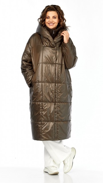 DIAMANT Пальто 2132 Шоколад 