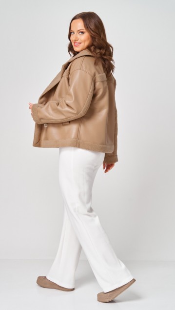 DIAMANT Пальто 2138 Карамель фото 5