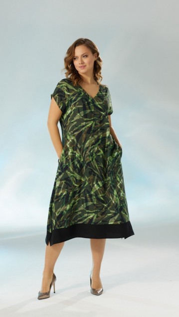 Elady Платье 4216 Зеленый 