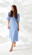 Elletto Платье 1071 Голубой фото 3
