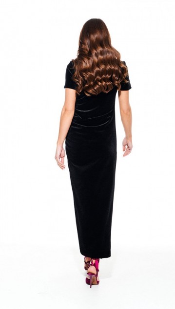 Elletto Платье 1109 Черный фото 3