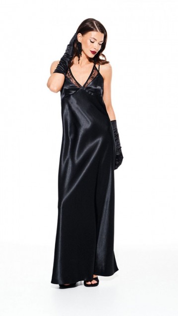 Elletto Платье 1113 Черный фото 7