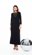 Elletto Платье 1117 Черный фото 5