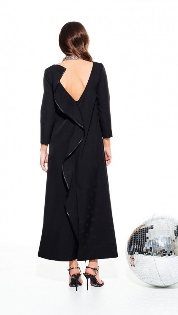 Elletto Платье 1117 Черный фото 3