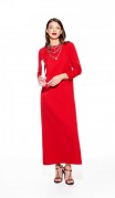 Elletto Платье 1117 Красный фото 4