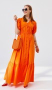 Elletto Платье 1901 Оранжевый фото 6