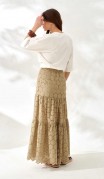 Elletto Юбка 2345 Олива фото 6