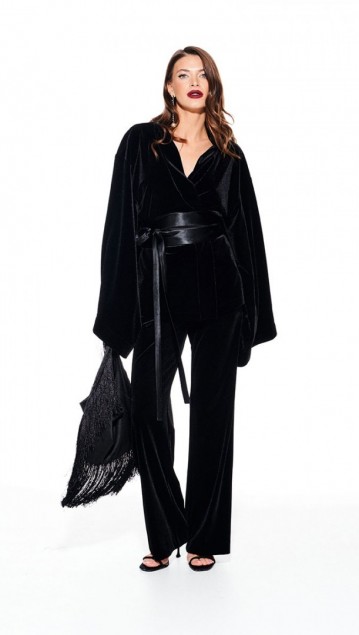 Elletto Брюки 2369 Черный фото 4