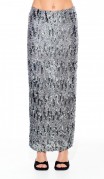 Elletto Юбка 2371 Серый фото 4