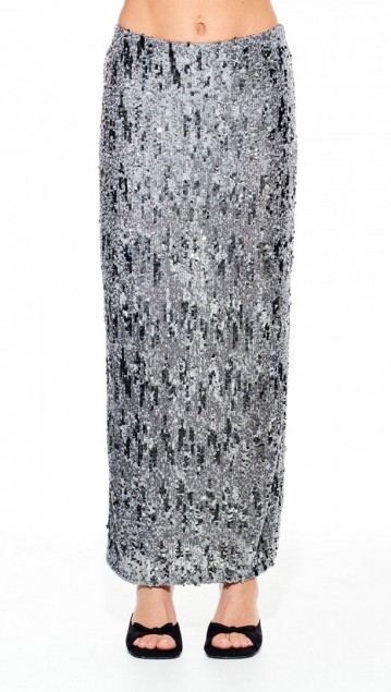 Elletto Юбка 2371 Серый фото 4