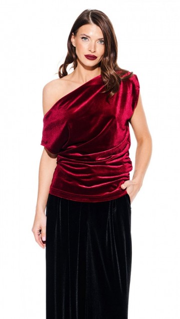 Elletto Блузка 3923 Вишня фото 4