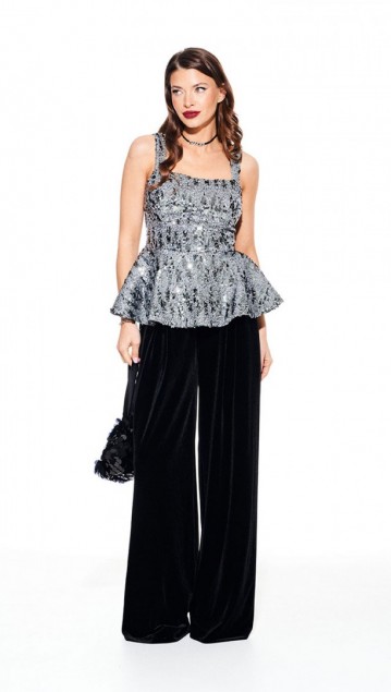 Elletto Блузка 3931 Серый фото 5