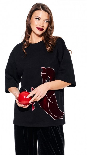 Elletto Джемпер 3937  Черный фото 5