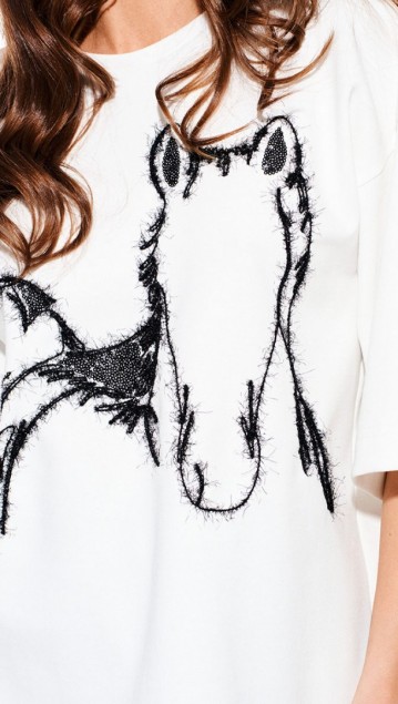 Elletto Джемпер 3938 Молочный фото 3