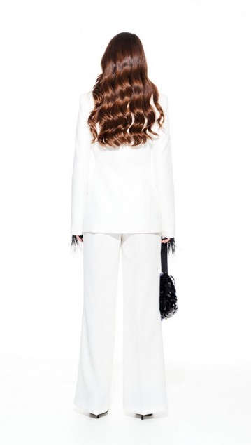 Elletto Костюм 5319 Белый фото 3