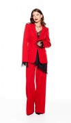 Elletto Костюм 5319 Красный фото 2