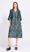 EOLA STYLE Платье 2286 Изумруд с рисунком фото 3