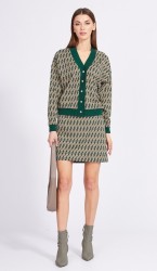  Комплект 2353 Бежевый + зеленый