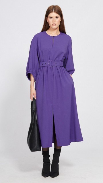 EOLA STYLE Платье 2473 Фиолетовый 