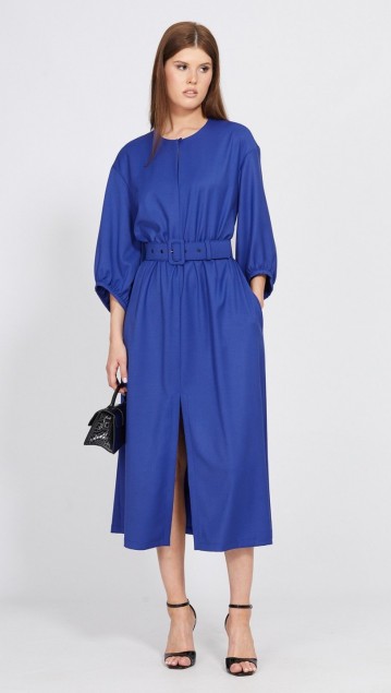 EOLA STYLE Платье 2473 Василек 