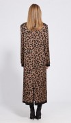 EOLA STYLE Платье 2513 Коричневый  леопард фото 5