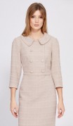 EOLA STYLE Платье 2551  Бежевый фото 4