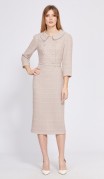 EOLA STYLE Платье 2551  Бежевый фото 2