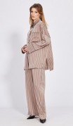 EOLA STYLE Костюм 2594 Бежевый с принтом фото 4