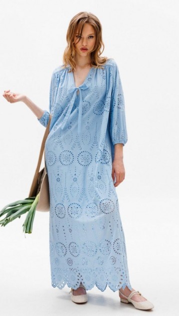 EOLA STYLE Платье 2633 Голубой 