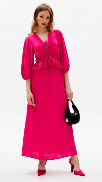 EOLA STYLE Платье 2638 Малина 