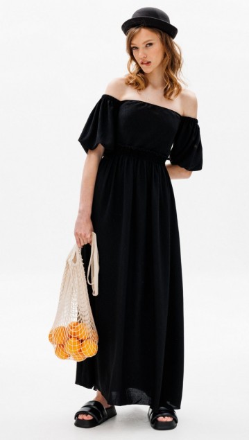 EOLA STYLE Платье 2640 Черный 