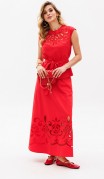 EOLA STYLE Юбка 2819 Красный фото 5