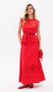 EOLA STYLE Юбка 2819 Красный фото 3