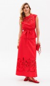 EOLA STYLE Юбка 2819 Красный фото 7